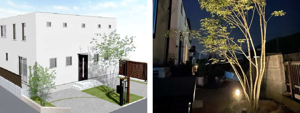 実際に暮らす人に寄り添った外構提案